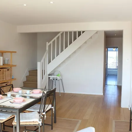 5 Pieces 8 Pers. Avec Terrasse Et Parking A La Baule - Fr-1-245-212 Apartamento
