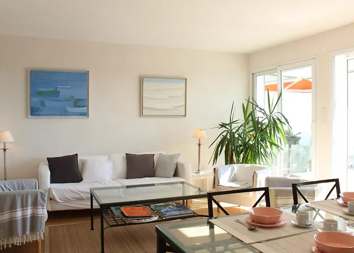 5 Pièces 8 Pers. Avec Terrasse Et Parking à La Baule - Fr-1-245-212 Apartamento